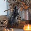 Gothic Resin Sitting Statue – 5.1" Tabletop Mystic Decor for Shelf or Desk Display - Image 3