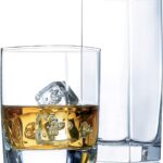 Collins 16-Piece Drinking Glass Set – 8 Highball & 8 Old Fashioned Glasses for Everyday Use