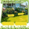 30-Pack Yellow Arrow Signs with Stakes – 17x6" Directional Yard Signs - Image 6