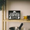 Freshly Booed Coffee Sign – Halloween Kitchen & Coffee Bar Décor - Image 4
