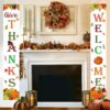 Give Thanks Porch Sign – 72"x12" Fall Welcome Banner for Home & Party - Image 4