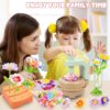 DIY Fabric Flower Bouquet Craft Kit for Kids, Arts & Crafts Toy for Girls Ages 4-8, Educational Preschool Birthday Gift - Image 2