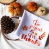 2pcs Thanksgiving Kitchen Towels – Fall Pumpkin Hand Towels for Holiday Decor - Image 4