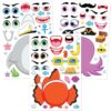 36 PCS Make-a-Face Animal Sticker Sheets for Kids – Mix & Match Safari, Sea & Fantasy Animals - Image 5