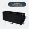 Extra Large Toy Storage Organizer – 37"x16"x14", Lid, Dividers, Collapsible Chest - Image 2