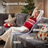 Oversized Modular Cloud Sectional Sofa with Reversible Chaise – Grey - Image 4