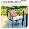 Sophia & William 6-Piece Patio Dining Set with 10ft Umbrella (No Base) - Image 3