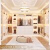 Freestanding 87.2" Closet System with 5 Drawers & 4 Rods, Reversible L-Shaped, White - Image 2