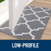 Indoor Door Mat – 32"x20" Non-Slip, Absorbent, Washable Entryway Mat, Grey - Image 4