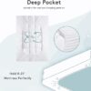 Queen Mattress Topper – Extra Thick Cooling Pad, Deep Pockets, Down Alternative Fill - Image 3