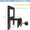 6 PCS Non-Slip Mattress Gaskets – Adjustable Anti-Slip for Metal Bed Frame - Image 2