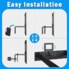 6 PCS Non-Slip Mattress Gaskets – Adjustable Anti-Slip for Metal Bed Frame - Image 4
