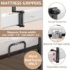 Mattress Slide Stopper – DELLAN Non-Slip Mattress Gripper, 2 Pack, Prevents Sliding on Bed Frame - Image 3