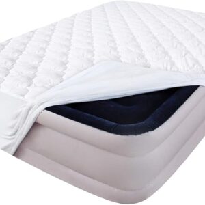 Queen Mattress Pad – Thick, Breathable, Noiseless Down Alternative, Extra Soft, Fits Up to 23" Mattress