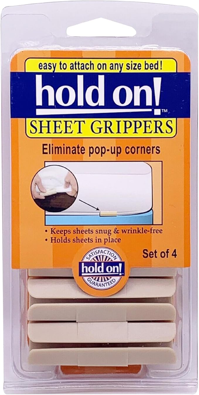 Grips Sheet Holders – Adjustable, Easy to Use, 4 Count (Pack of 1)