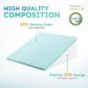8" Wedge Pillow – Cooling Memory Foam for Back, Neck, Leg Support, Acid Reflux Relief - Image 3