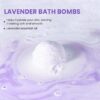10 Lavender Bath Bombs – Handmade Gift Set with Essential Oils for Women & Men - Image 2