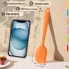 8-Piece Silicone Spatula Set – 8.5" Non-Stick, Heat-Resistant (500℉), Dishwasher Safe - Image 4