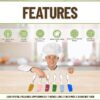 Evelots 6-Pack Mini Heat-Resistant Silicone Spatulas – BPA-Free - Image 3
