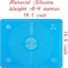 Silicone Baking Mat – Extra Thick Non-Stick Pastry Mat, Anti-Slip - Image 3
