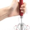 3PCS Stainless Steel Semi-Automatic Egg Whisk – Hand Push Rotary Blender - Image 4