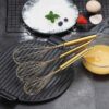 Berglander Gold Whisk Set – 3-Piece Stainless Steel (8", 10", 12") Titanium Plated for Cooking - Image 4