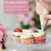 24" Extra Large Disposable Piping Bags, 100pcs, Tipless, Thickened, Anti-Burst, Non-Slip for Cake & Cookie Decoration - Image 3