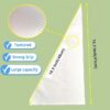 18" Large Disposable Piping Bags – 100 Pack, Anti-Burst Pastry Icing Bags for Cake & Cookie Decorating   2/2 - Image 4