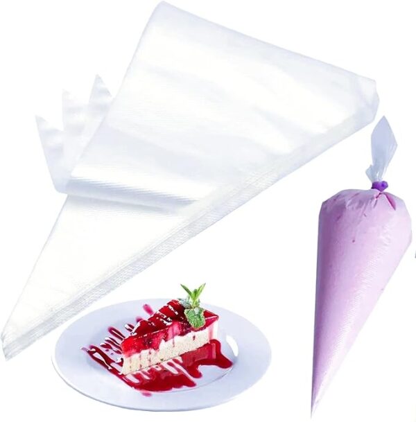 200pcs 24in Extra Large Disposable Piping Bags, Anti-Burst for Wedding Cake, Party Desserts