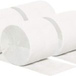 We Moment White Crepe Paper Streamers, 6 Rolls, 82 ft each, for Birthday, Wedding, Festival Decorations