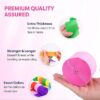 8 Crepe Paper Streamers – 656ft Total, Rainbow Party Streamers for Birthday, Wedding, and Event Decorations (1.8" x 82ft/Roll) - Image 4