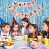 2-Pack Blue Streamers – Ocean-Themed Tinsel Fringe Backdrop, Glitter Foil Curtains for Birthday, Baby Shower, Bachelorette Party Decorations - Image 3