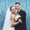 2-Pack Blue Streamers – Ocean-Themed Tinsel Fringe Backdrop, Glitter Foil Curtains for Birthday, Baby Shower, Bachelorette Party Decorations - Image 4