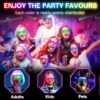 180PCS LED Glow Glasses – Light-Up Neon Party Supplies for Kids & Adults, Weddings, Birthdays, New Year - Image 2