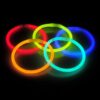 100 Pcs 8" Glowsticks – Bracelets & Necklaces for Party Favors, Holidays & Events - Image 4