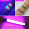 Glow-in-the-Dark Face & Body Paint Crayons – Neon Fluorescent Makeup for Halloween & Glow Parties - Image 3