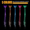 15 Pack LED Light-Up Hair Clips – Glow in the Dark Fairy Braid Extensions for Parties & Festivals - Image 3