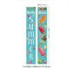 Summer Aloha Porch Banner – Popsicle & Hello Summer Sign for Hawaii Party, Indoor/Outdoor Front Door Decor (Light Blue) - Image 4