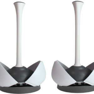 Toilet Plunger with Holder – Hideaway Caddy for Storage & Organization
