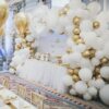 135 White Latex Balloons – Assorted Sizes Garland & Arch Kit for Parties & Events - Image 4