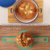 Silicone Bread Sling, 2pcs Non-Stick Dutch Oven Liner for Sourdough with Storage Band - Image 4