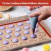 Silicone Baking Mat Set – 6 Mats, Non-Stick & Reusable, Round & Square for Cookies, Pastry, Cake - Image 4