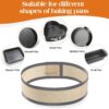 Silicone Baking Mat for 9" Springform Pan – Non-Stick & Easy to Clean, Prevents Sticking for Cheesecake - Image 5