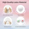 135 White Latex Balloons – Assorted Sizes Garland & Arch Kit for Parties & Events - Image 3