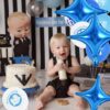 30-Pack 18'' Blue Star Foil Balloons – Star-Shaped Mylar for Parties & Events - Image 3