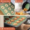 Silicone Baking Mat Roll, 12"x6FT, Non-Stick & Reusable, Cut-to-Size for Air Fryer, Oven, Counter Use - Image 3