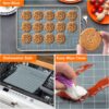 Silicone Baking Mat Roll – 12"x5.25FT, Non-Stick, Heat Resistant, Reusable (Gray) - Image 2