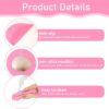 Silicone Round Baking Mat – Non-Stick, Heat Resistant, with Measurements, Pink - Image 3