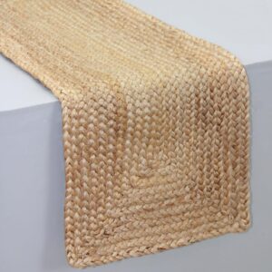 Rustic Jute Table Runner – 13"x36" Farmhouse Decor