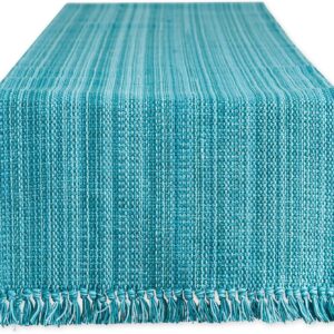 Teal Variegated Table Runner – 13"x72" for Stylish Tabletop Decor